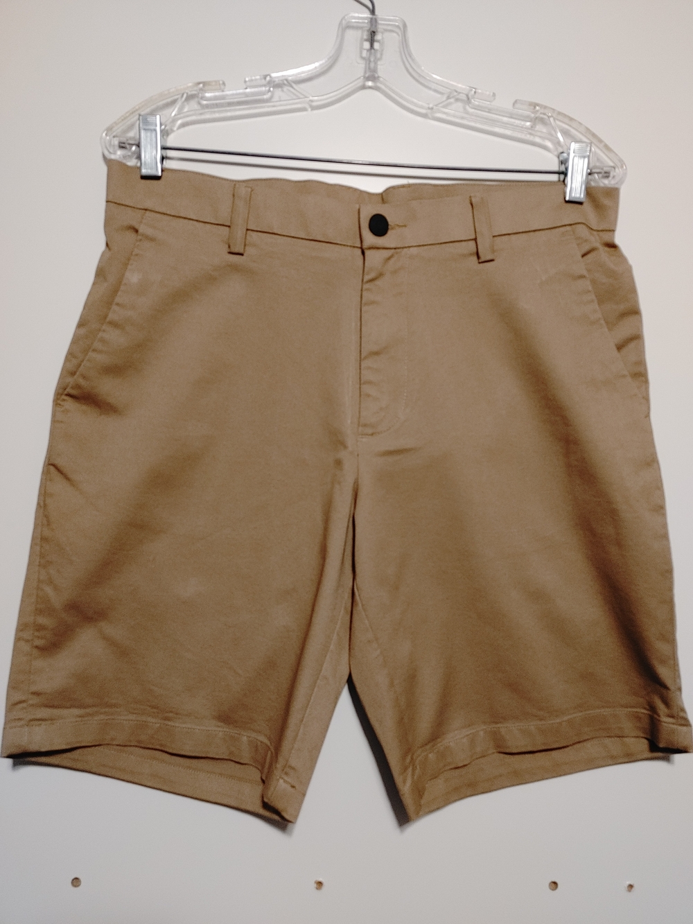 Banana Republic Khaki Flat-Front Men's Shorts